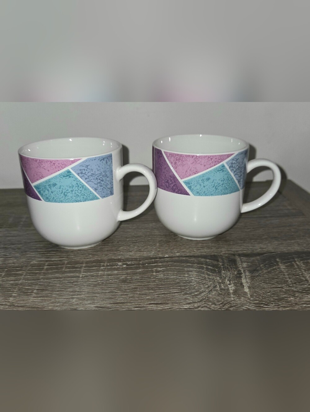 Set of 2 Reflections by Tienshan Stoneware Coffee Cup SEE PICTURES.